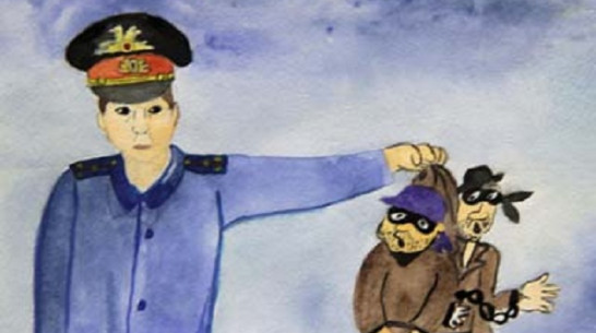 Грибановские школьники приняли участие во Всероссийском конкурсе творческих работ «Наш участковый»