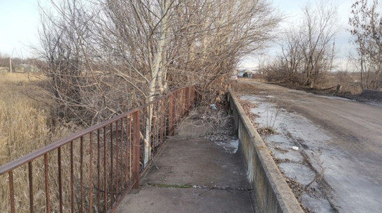 Воронежская прокуратура проверила сообщение об аварийном состоянии моста в селе Щучье