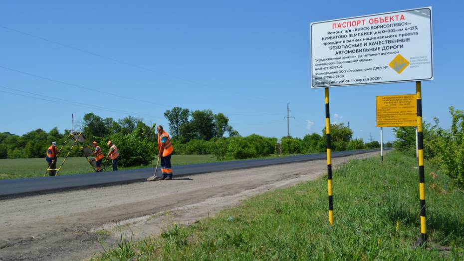 В Нижнедевицком районе региональные дороги отремонтируют за 70 млн рублей