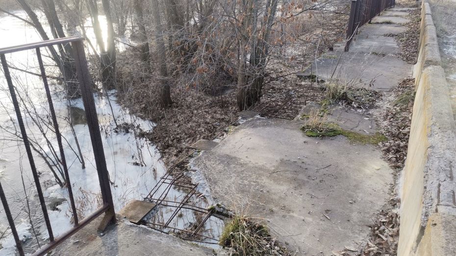 СК проверит сообщение об аварийном состоянии моста в воронежском селе