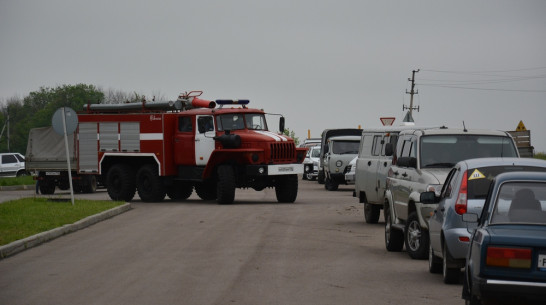 Острогожскому району передали пожарную машину