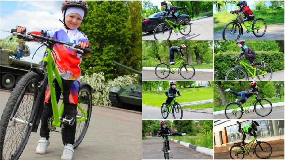 Новый мировой рекорд установил 4-летний велосипедист из Воронежа