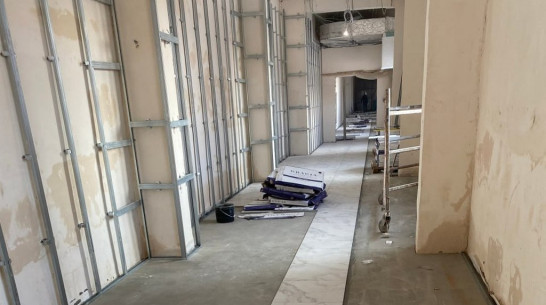 Капремонт реанимационного блока воронежской БСМП №1 завершат к июню 2023 года