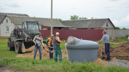 В острогожском селе Гнилое установят 6 подземных контейнеров для мусора