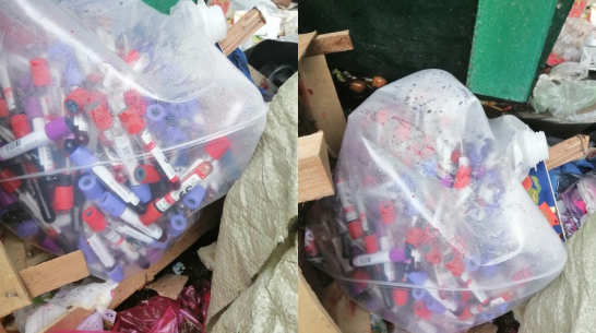 Воронежский облздрав не признал пробирки из мусорки