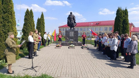 Акцию «Огонь Победы» провели в Репьевском районе