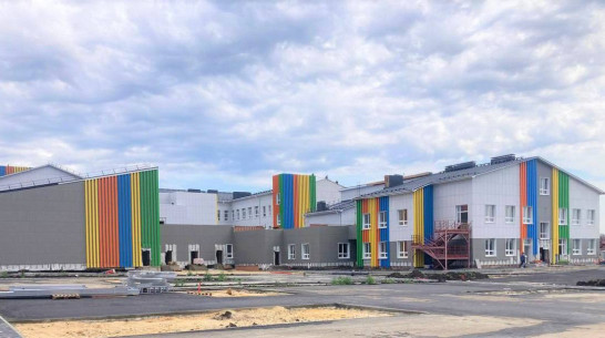 В воронежском селе Чертовицы завершается строительство школы и детского сада
