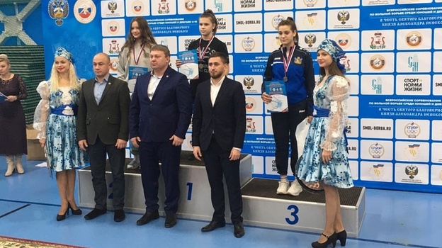 Лискинская спортсменка завоевала «бронзу» Всероссийских соревнований по вольной борьбе