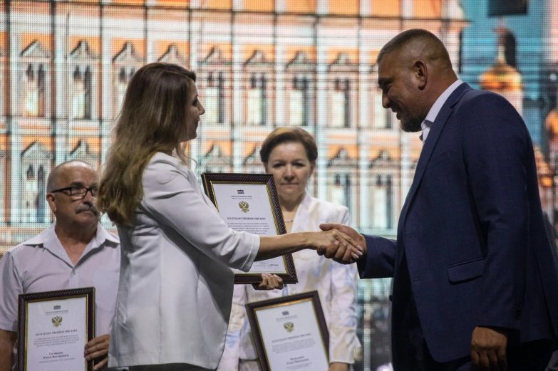 Алексей Гордеев поздравление строителей