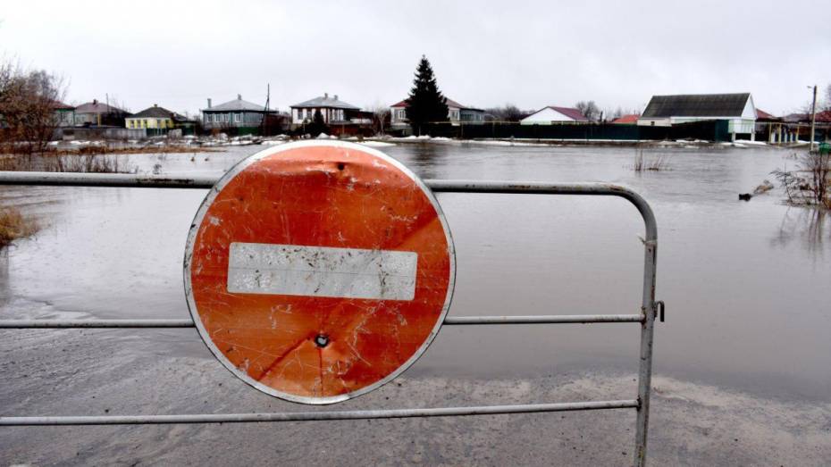 В Калачеевском районе Воронежской области объявили режим ЧС из-за паводка