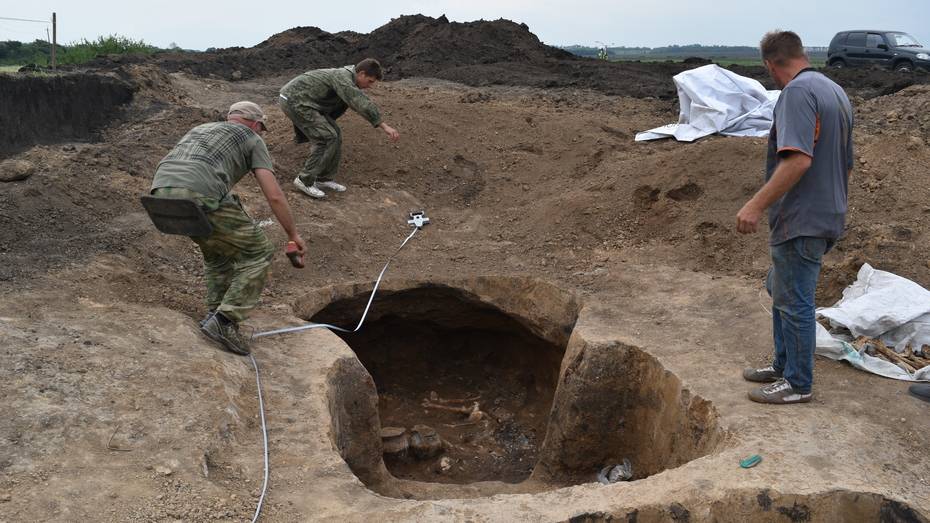 Захоронения эпохи бронзы обнаружили в кургане в Воронежской области