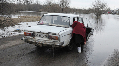 Штормовое предупреждение объявили в Воронежской области из-за высокого уровня воды