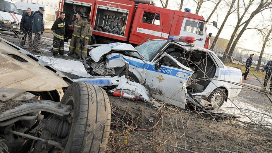 В Воронеже число жертв ДТП с участием машины ГИБДД увеличилось до четырех