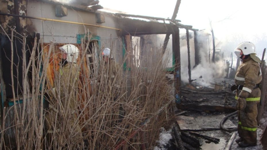 В Нижнедевицком районе при пожаре погиб старик