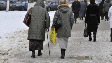 В Воронежской области 965 человек за неделю получили травмы из-за гололеда