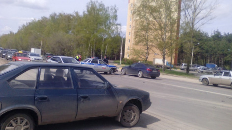 Очередная машина ГИБДД в Воронеже попала в аварию