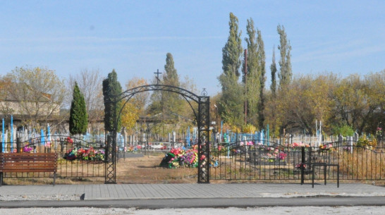 В Репьевке жители благоустроили старинное кладбище