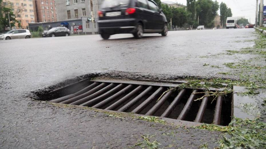 Власти Воронежа решили создать муниципальную программу по ремонту ливневок 