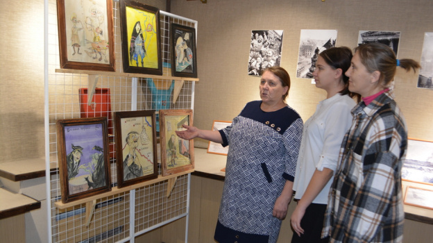 Выставка копий работ Кукрыниксов «Художники фронту» открылась в Калаче