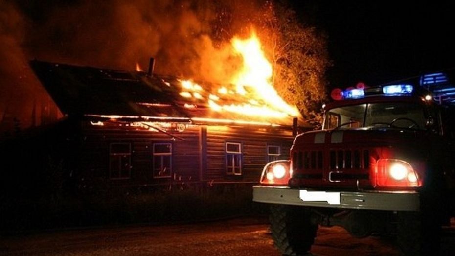 Житель Рамонского района погиб при пожаре в собственном доме
