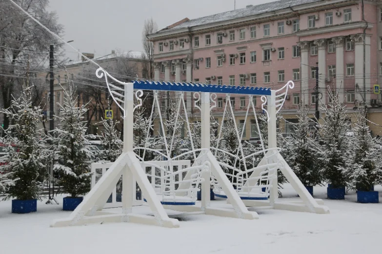 Как будет выглядеть площадь Ленина в Воронеже в новогоднюю ночь