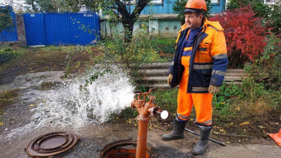 «Росводоканал Воронеж» завершает проверку пожарных гидрантов