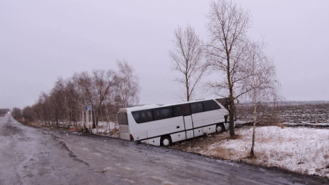Два ребенка получили травмы в ДТП с автобусом в Воронежской области