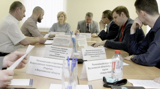 Воронежские реготделения партий договорились сотрудничать на выборах