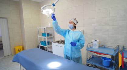 В воронежской БСМП №1 завершился капремонт хирургического отделения