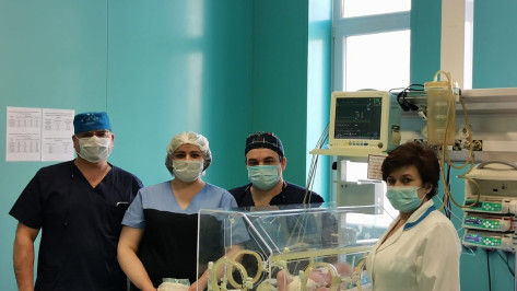 В Воронеже хирурги спасли новорожденную с редким пороком сердца