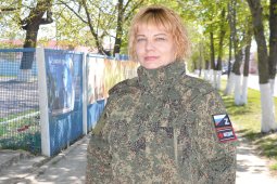 Многодетная жительница Воронежской области отправилась на СВО вслед за сыном