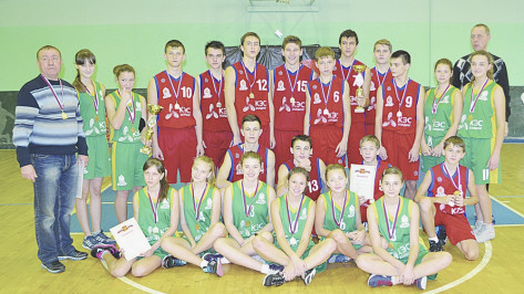 Эртильские спортсмены вышли в полуфинал Школьной баскетбольной лиги