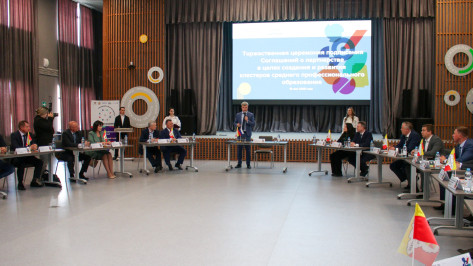 Два отраслевых кластера по программе «Профессионалитет» появятся в Воронежской области