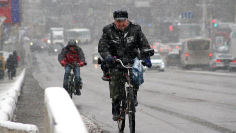 Мокрый снег и потепление ожидаются в Воронеже в конце короткой рабочей недели