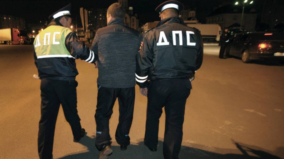 В Воронежской области поймали 7,5 тыс пьяных водителей за год