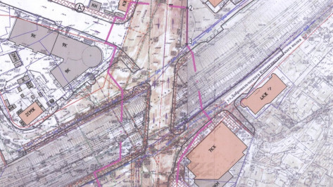 В Воронеже реконструируют путепровод на улице Ленина