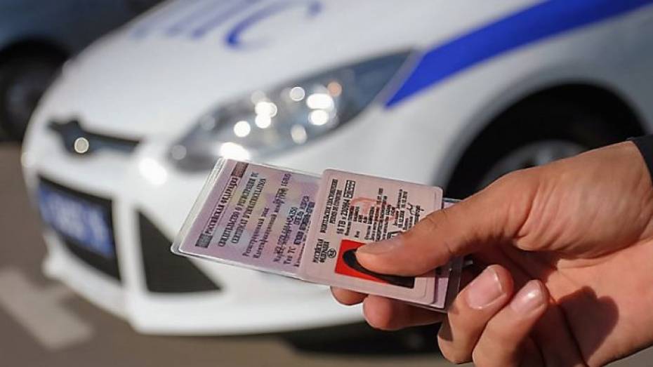 В 2018 году 450 жителей Воронежской области лишили водительских прав 