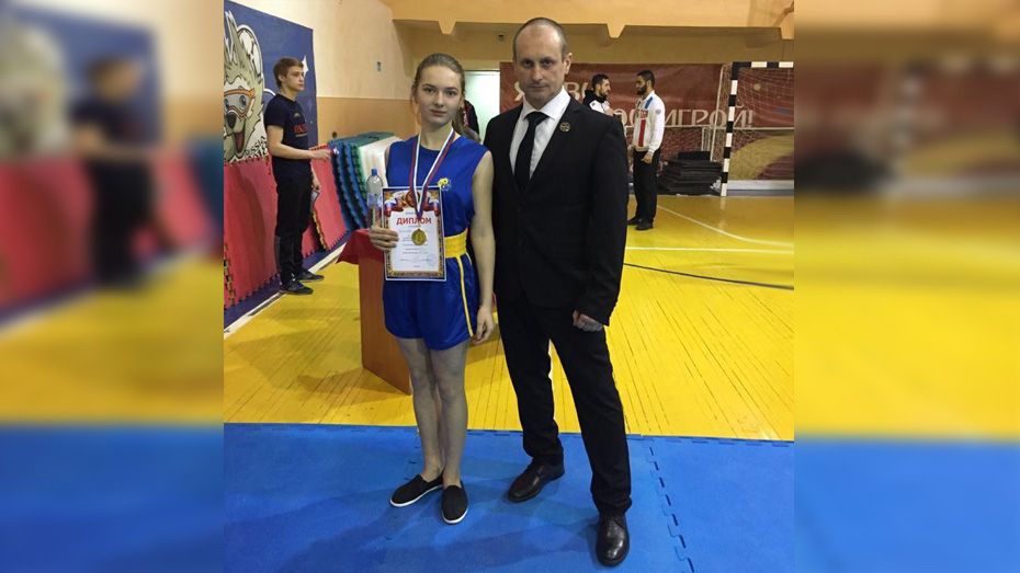 Подгоренская спортсменка завоевала «золото» на первенстве ЦФО по ушу саньда