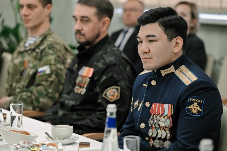 Встреча с ветеранами СВО 19 февраля