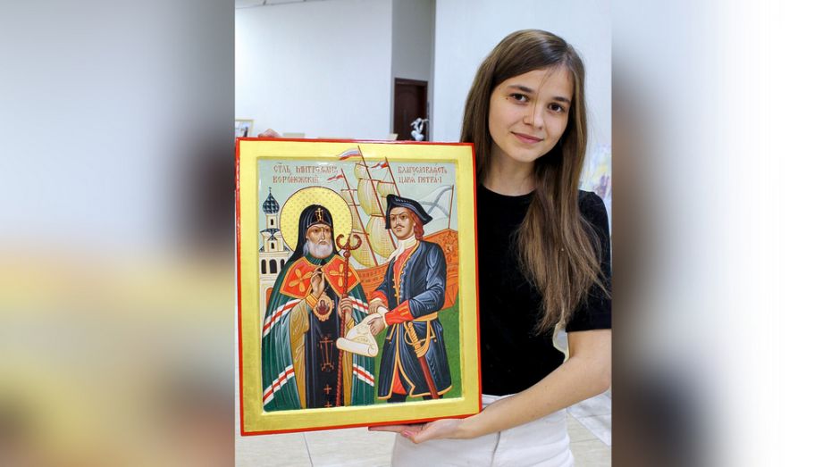 Икону воронежской школьницы признали одной из лучших на международном конкурсе