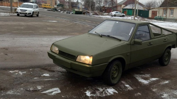 Борисоглебцы передали на СВО эвакуационный автомобиль на базе ВАЗ-2109