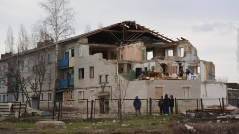 На восстановление дома в Россоши, поврежденного в результате взрыва газа, потратят 12 млн рублей