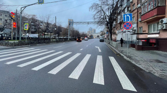 В Воронеже Chevrolet сбил женщину на пешеходном переходе