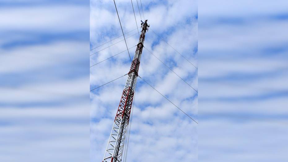 В Калачеевском районе открыли 2 вышки сотовой связи