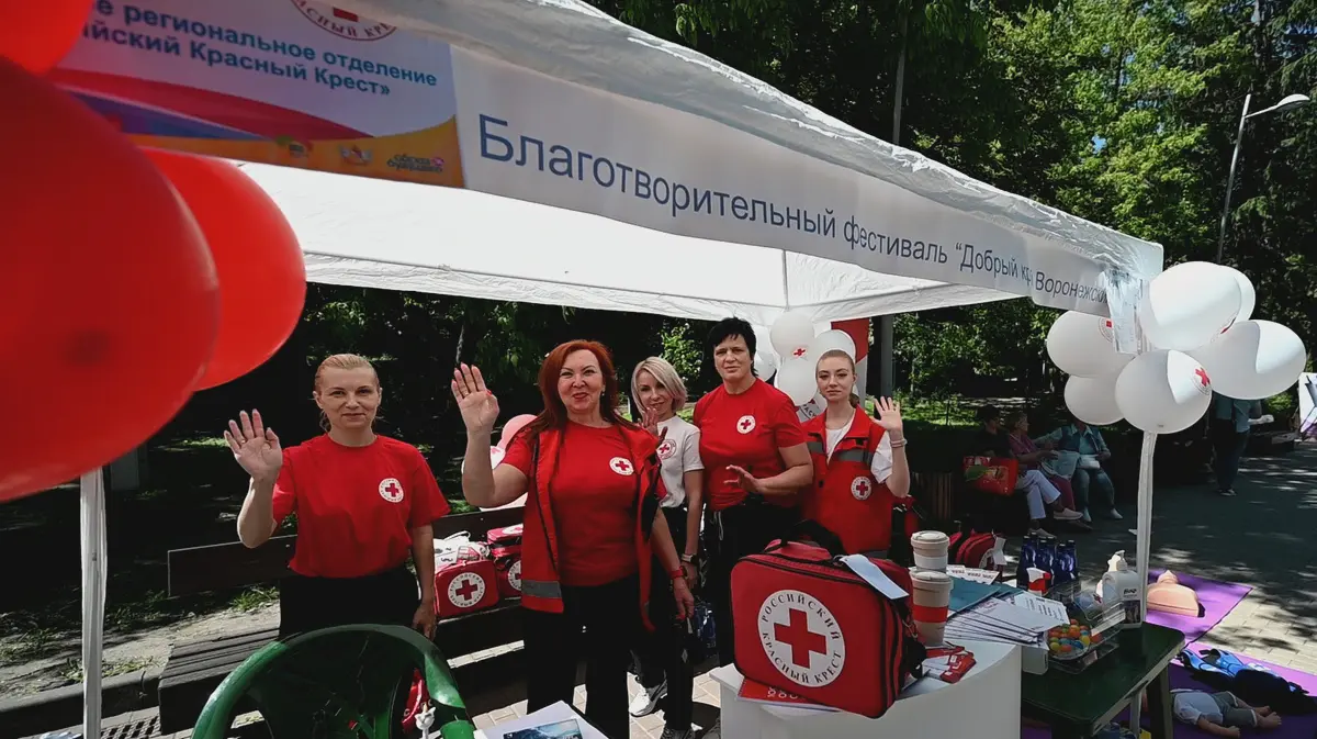 В Центральном парке прошел фестиваль «Добрый край Воронежский»