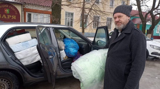 Из Таловского района борисоглебским волонтерам передали гуманитарную помощь для бойцов СВО