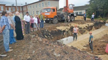В Воронежской области на месте разрушенного взрывом газа дома начали строительство нового