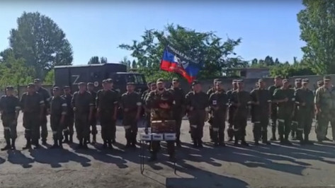 Бойцы ДНР записали видео со словами благодарности для жителей воронежского села Ямное