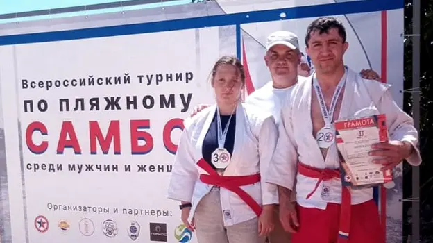Таловские самбисты взяли 2 медали на всероссийском турнире