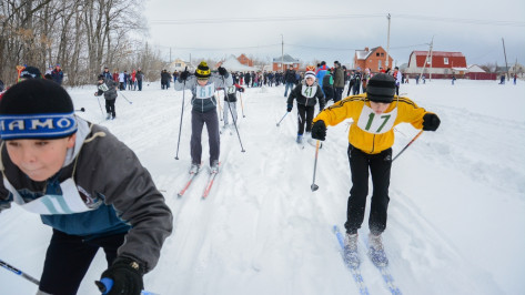 Более трехсот острогожцев приняли участие в лыжных гонках 